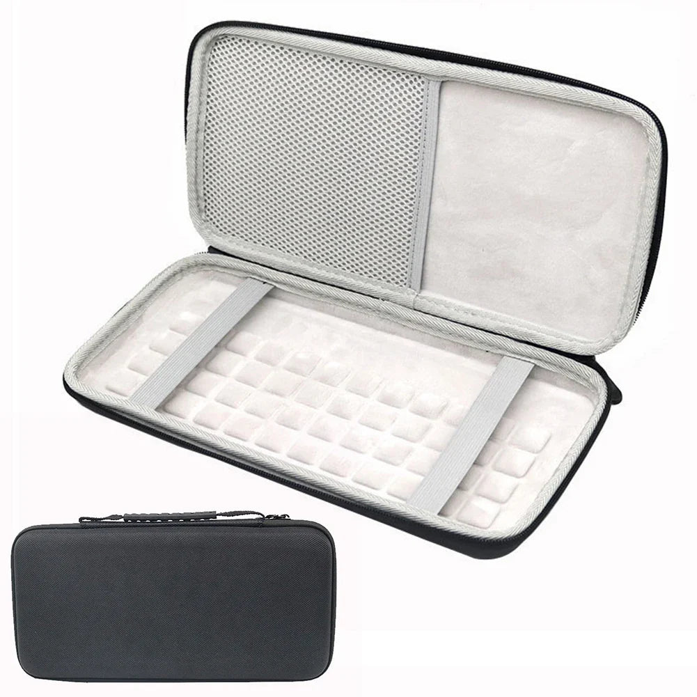 EVA Hard Case Travel Bag for Logitech MX Keys Mini Keyboard Keyboard Carry Case Qme