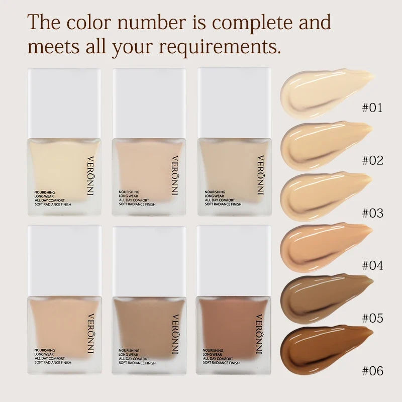 Qme 6-Color Matte Concealer – Full Coverage, Long-Lasting Matte Concealer Qme