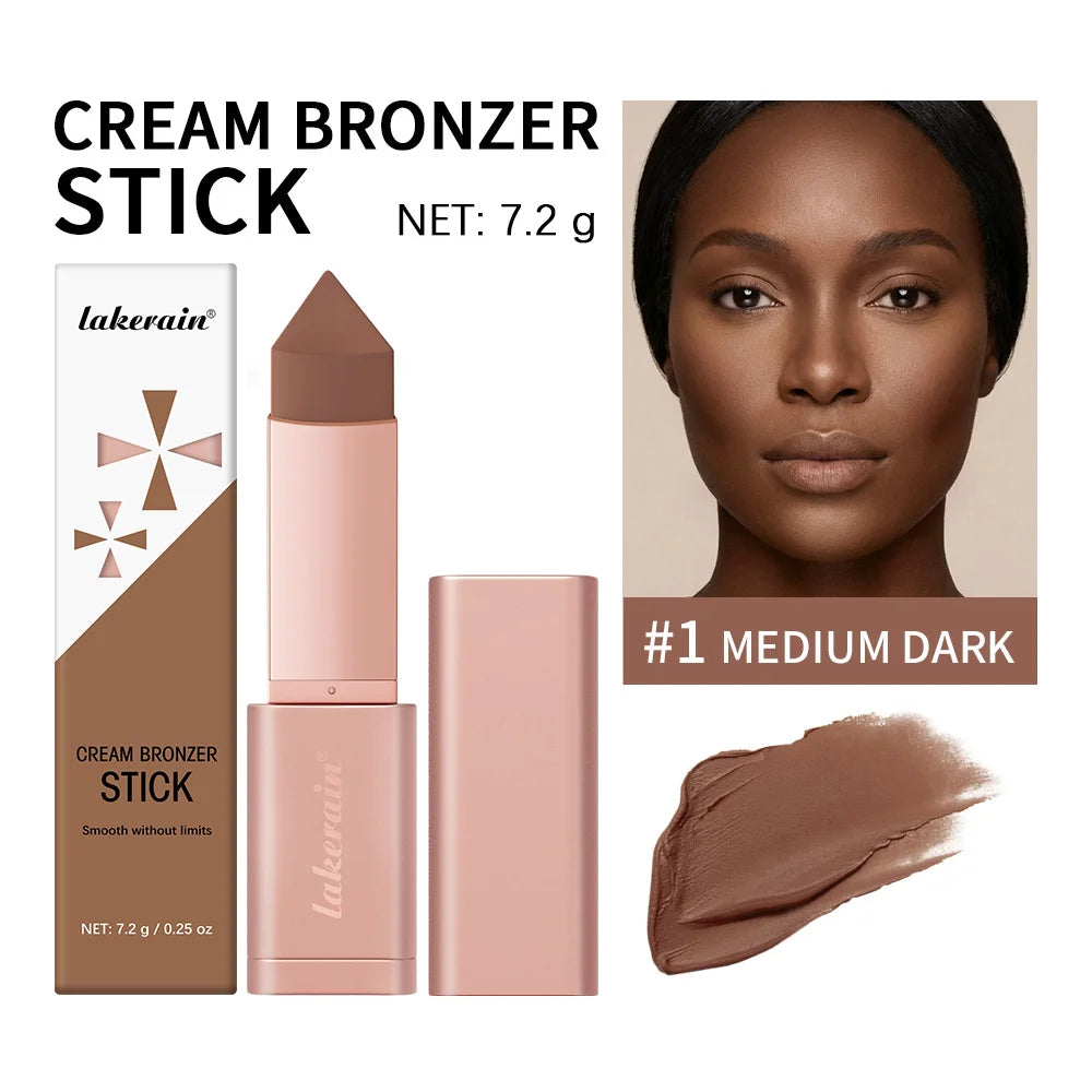 Cream Contour & Highlighter Stick – 3D Sculpting Bronzer Pen Contour Highlighter Stick Qst 01
