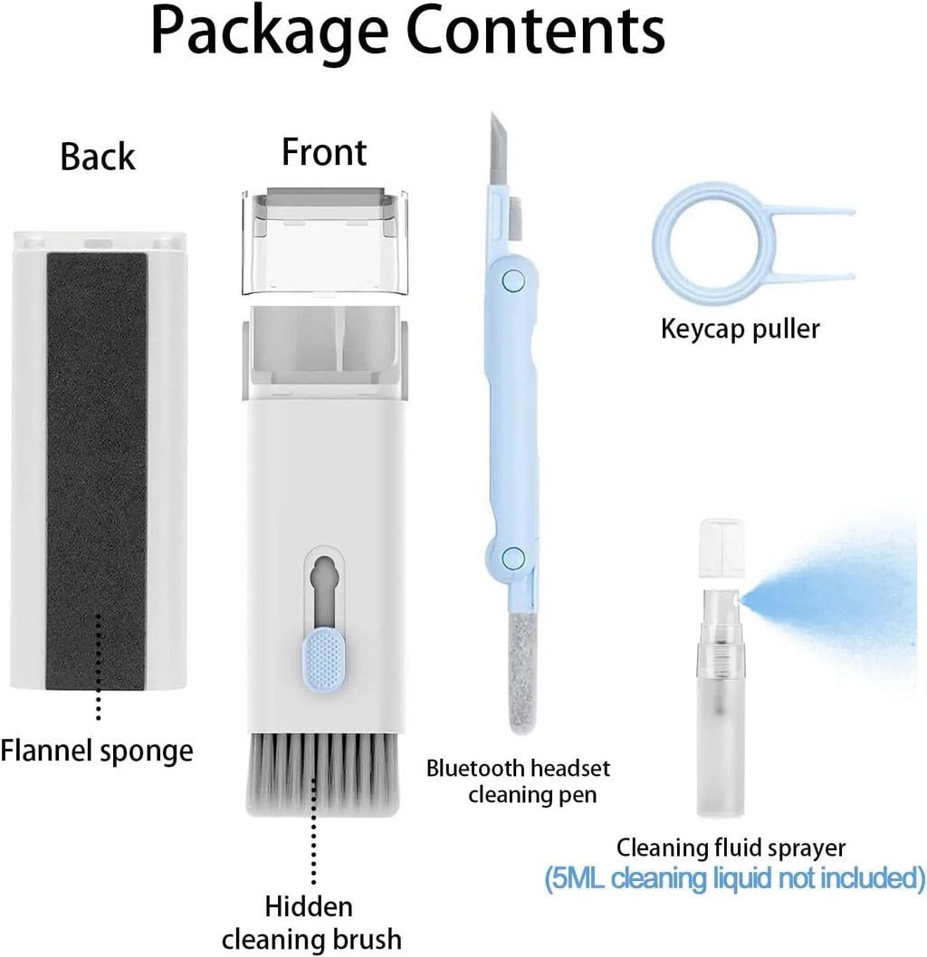 7-in-1 Electronic Cleaner Kit – Keyboard, Laptop & Phone Electronics Cleaning Kit Qme