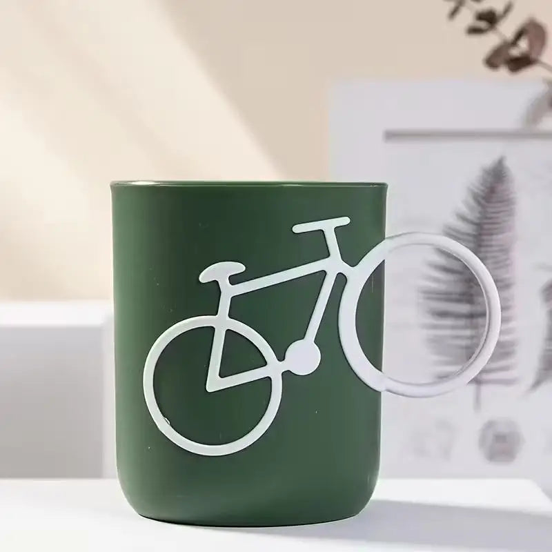 Creative Mouthwash & Toothbrush Cup | Bathroom Decor Bathroom Cup Qme