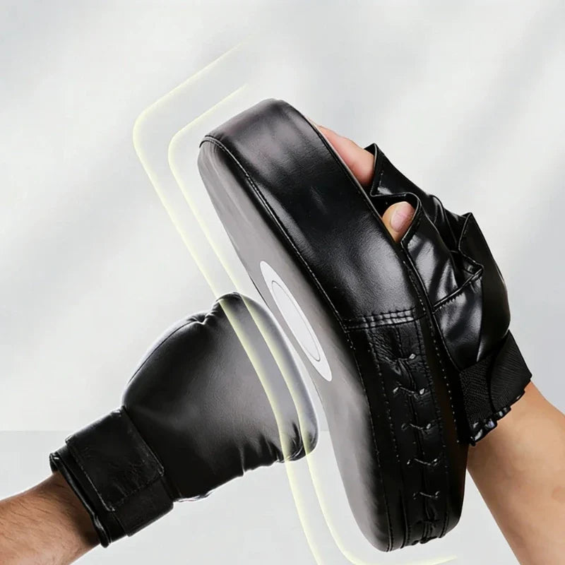 Curved Boxing Focus Pad – Taekwondo Sanda Training Mitt Boxing Training Mitt Qme