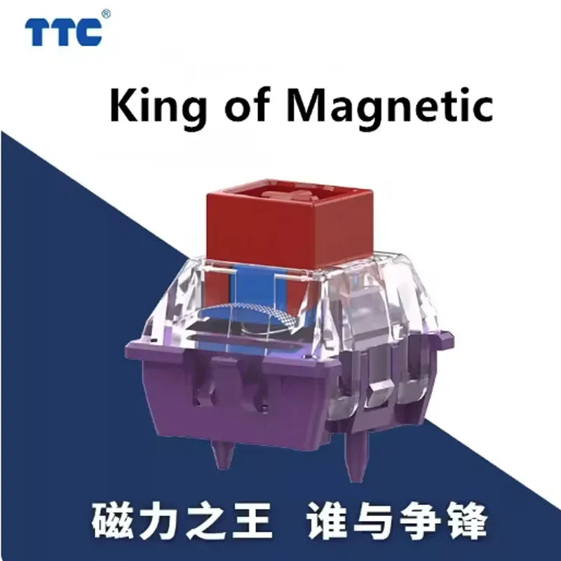 TTC Magnetic Mechanical Keyboard Switches | High Light Transmittance Keyboard Switch Qme