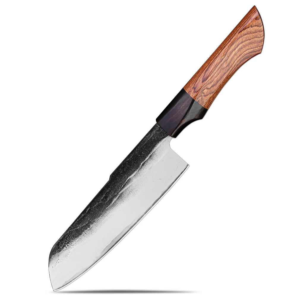 XITUO 5-Piece Japanese High Carbon Steel Chef Knife Set Chef Knife Set Qst Santoku Knife