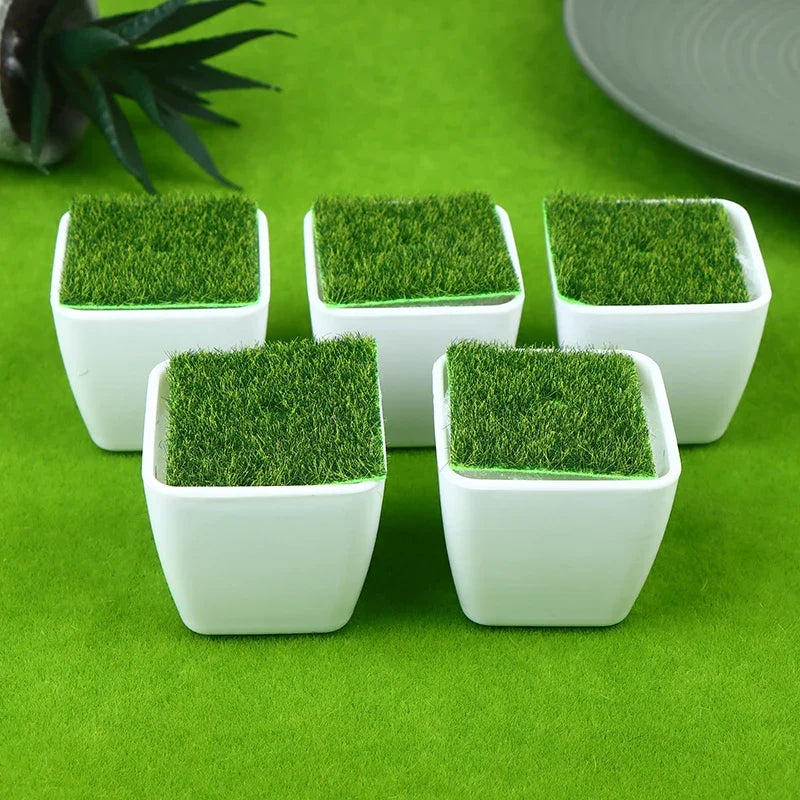 Artificial Flower Pot Bonsai Ornament – Balcony Home Decor Artificial Bonsai Ornament Qme