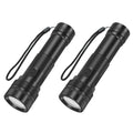 BORUiT ST12 800LM Zoomable LED Flashlight | Type-C Rechargeable LED Flashlight Qst 2pcs ZOOM