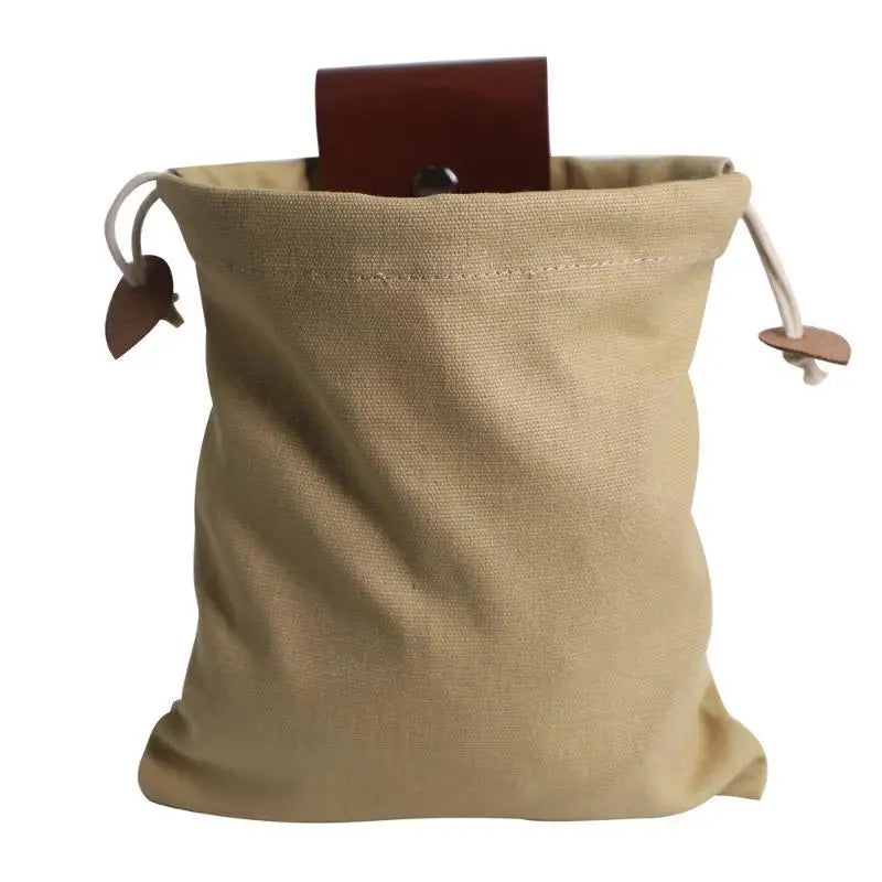 PU Leather Foldable Outdoor Waist Bag & Hanging Organizer Foldable Waist Bag Qme A2