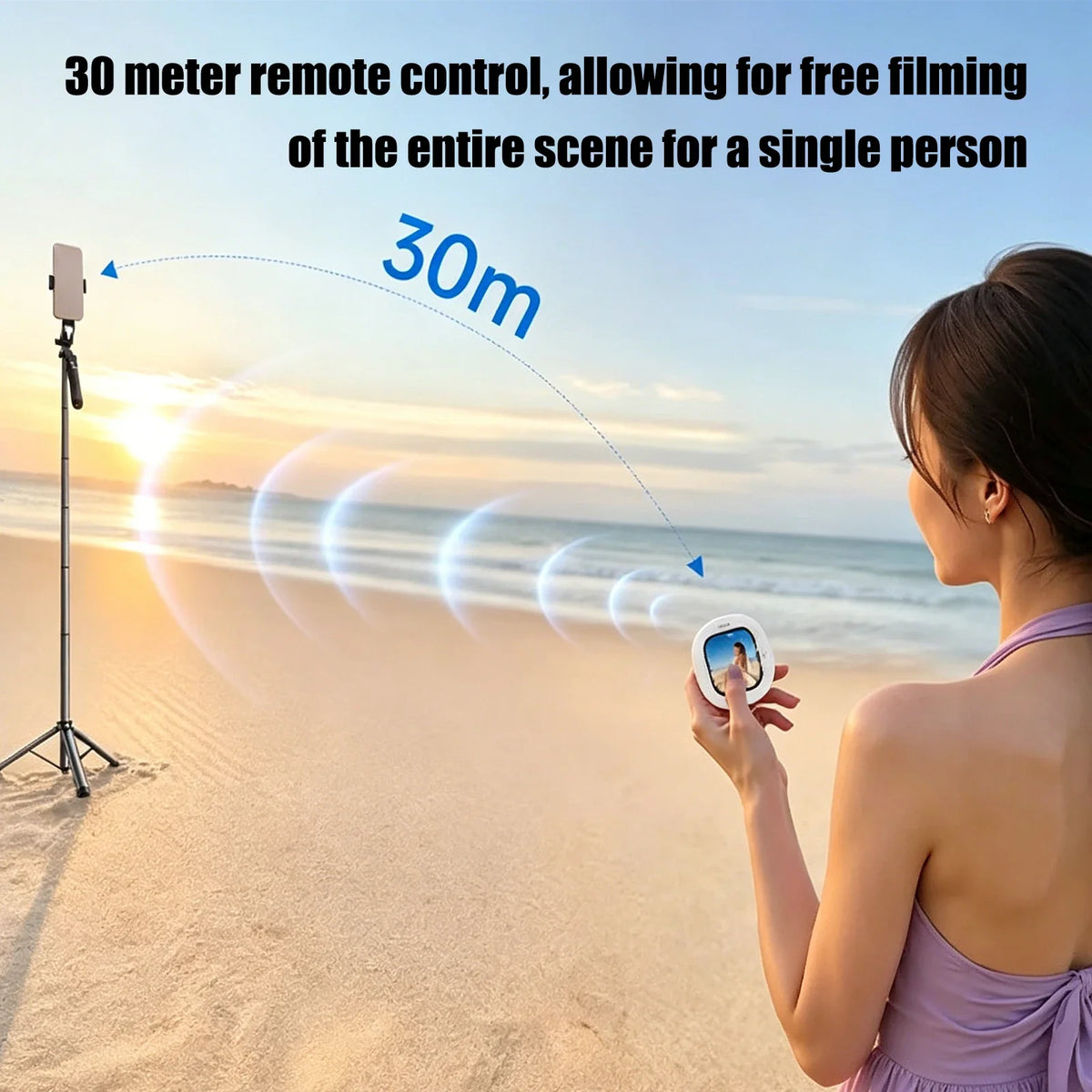 Magnetic Screen Sharing Device – Plug & Play Selfie Camera Screen Sharing Device Qme
