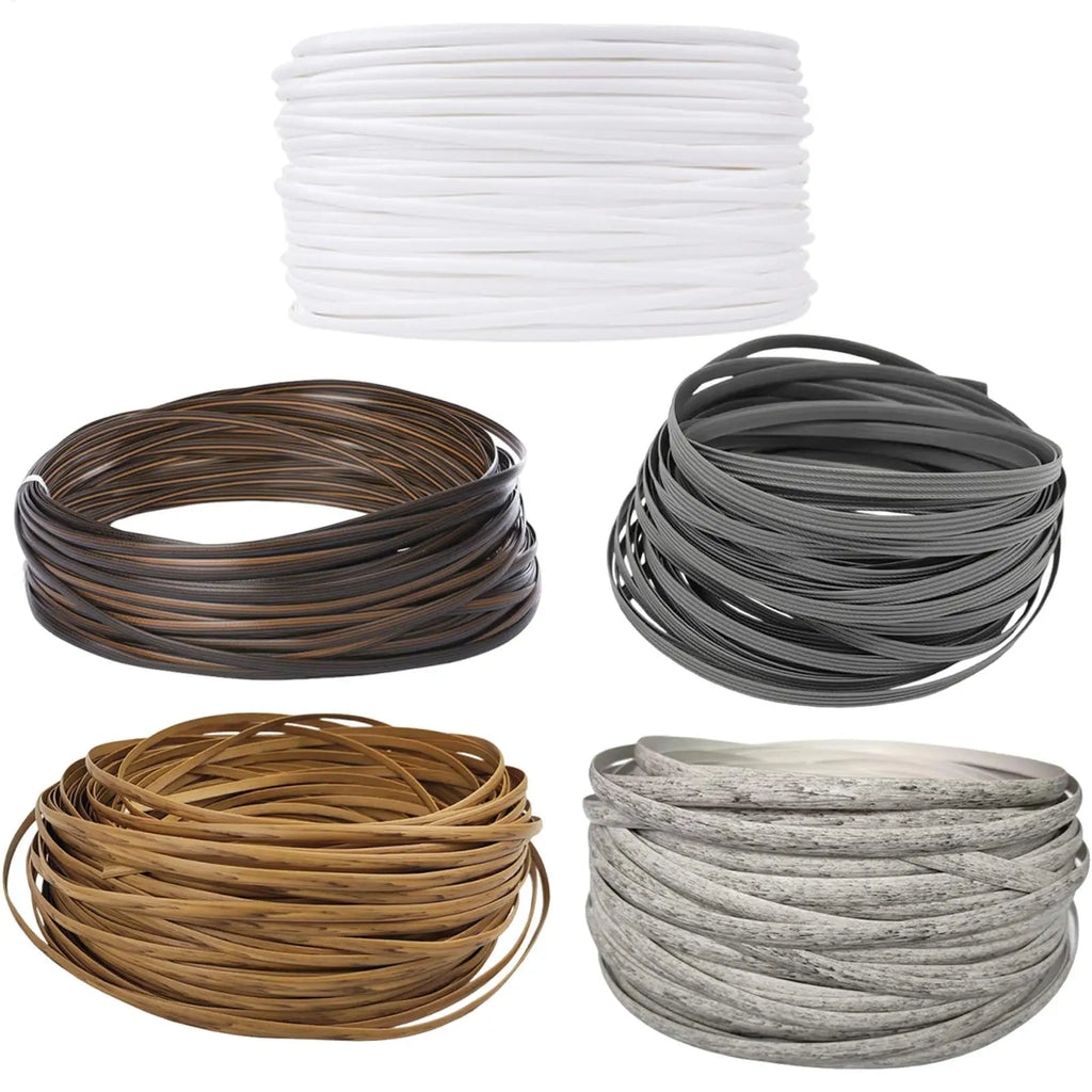 120Ft Wicker Repair Kit – UV & Waterproof Rattan Strip Roll Wicker Repair Kit Qst