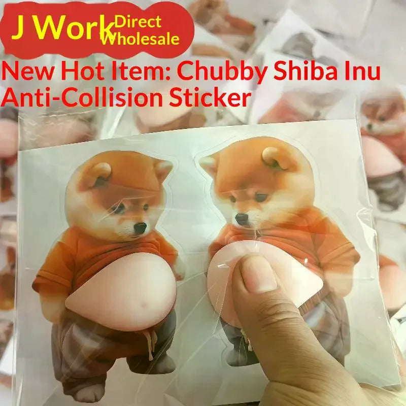 3D Cute Puppy Squishable Phone Case Decoration for Kids Phone Case Decoration Qme
