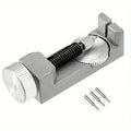 Watch Link Remover Tool Kit with 3 Replacement Pins Watch Repair Tool Qme Silvery 1 set