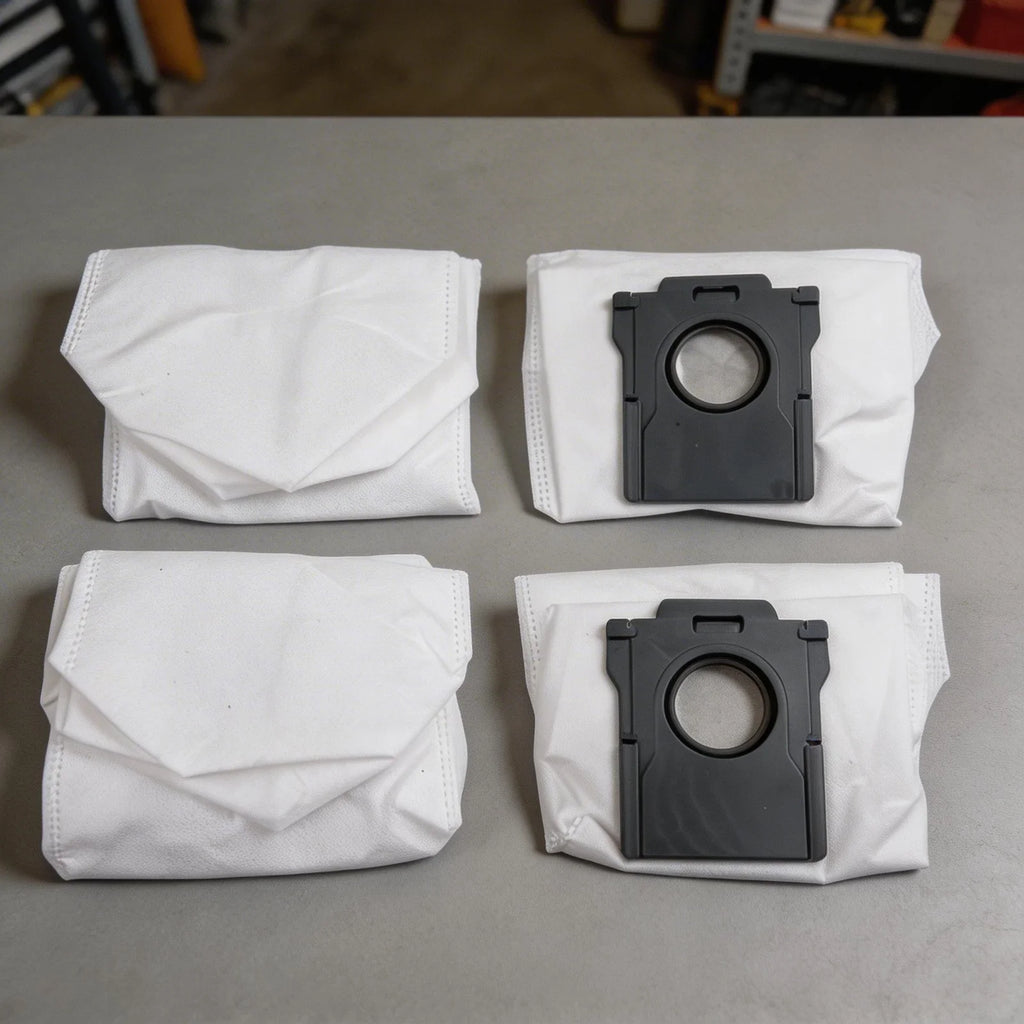 Dreame D20 Robot Vacuum Replacement Bags – Meltblown 4-Pack Vacuum Replacement Bag Qme