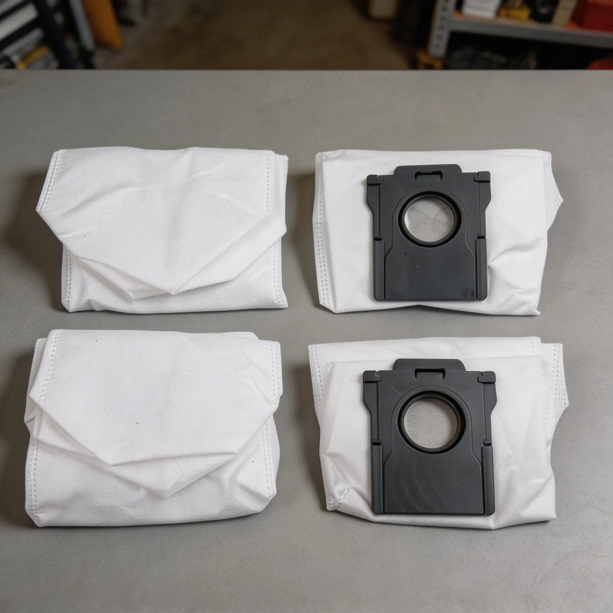 Dreame D20 Robot Vacuum Replacement Bags – Meltblown 4-Pack Vacuum Replacement Bag Qme