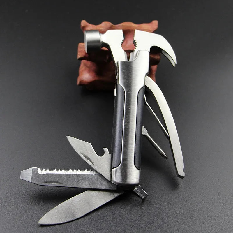 Multi-Function Tool Hammer – 11-in-1 DIY & Camping Gift Multi-Function Hammer Qst