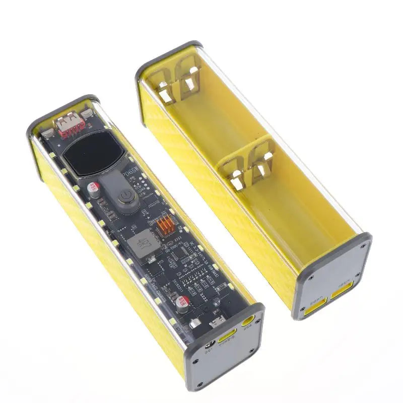 PD 45W DIY Power Bank Case 8-Slot 18650 Battery Shell DIY Power Bank Case Qme