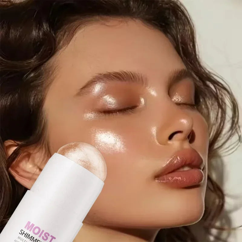 Natural Brightening Highlighter Stick – Face Contour Makeup Highlighter Stick Qme