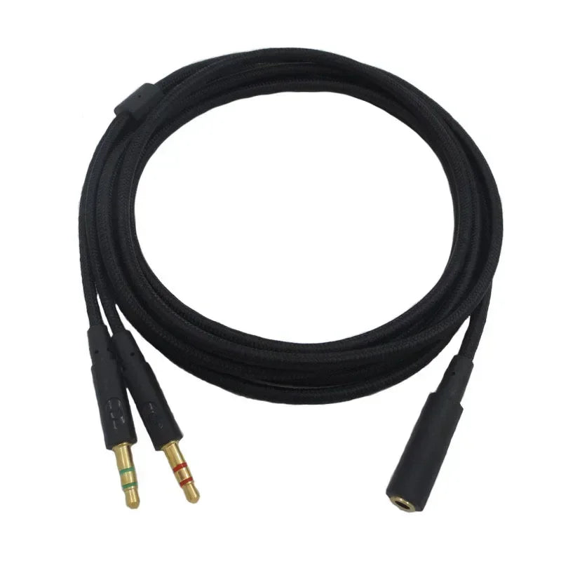 Universal 3.5mm Gaming Headset Audio Extension Cable – HyperX Audio Extension Cable Qme