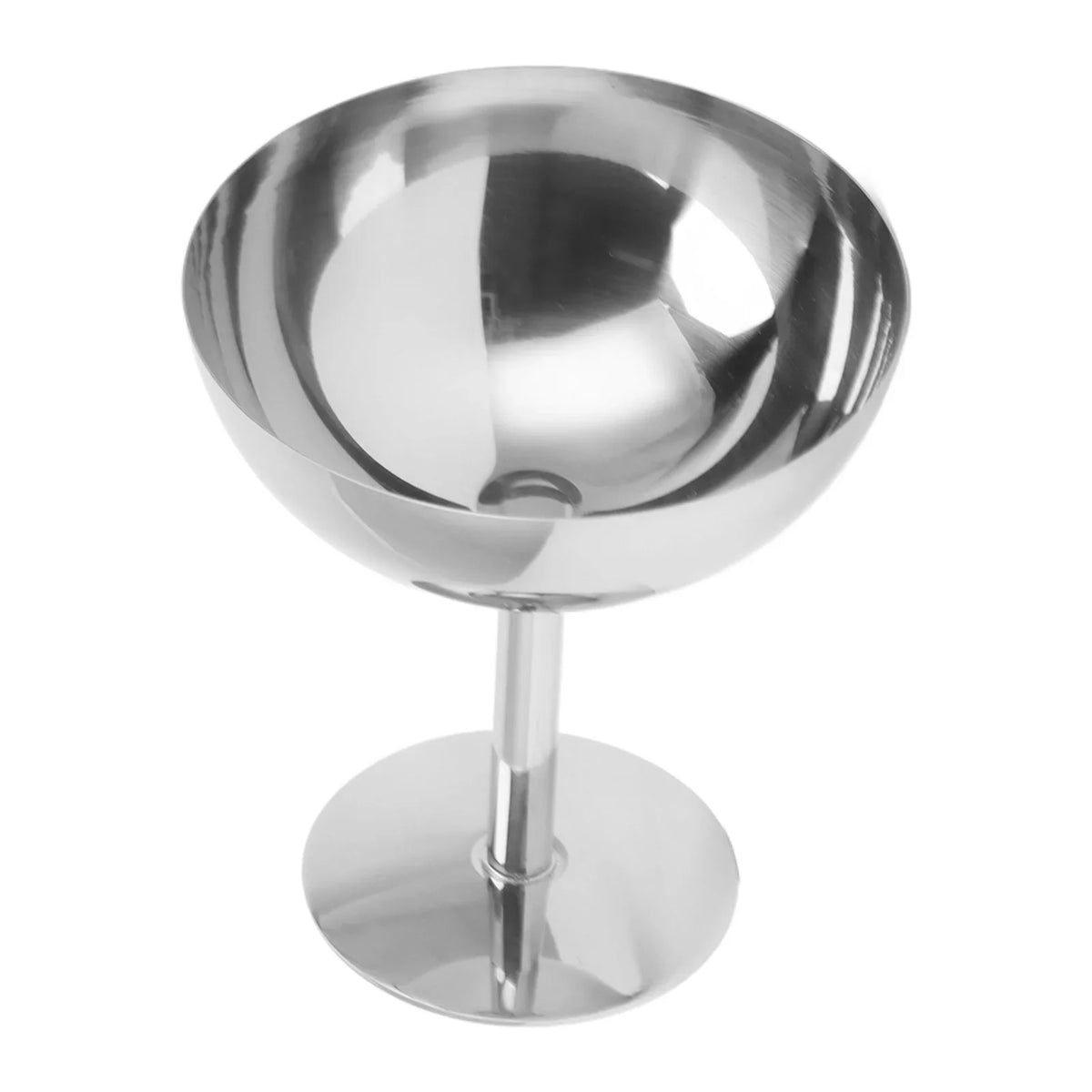 Stainless Steel Ice Cream Goblet | Food Grade Dessert Cup Dessert Goblet Qme