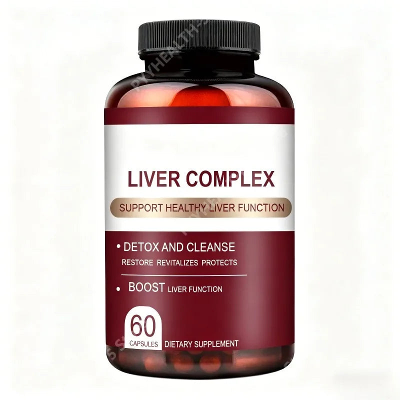 Vegetarian Liver Support Capsules – 60 Veggie Caps Dietary Supplement Qst 60 Count(Pack of 1)