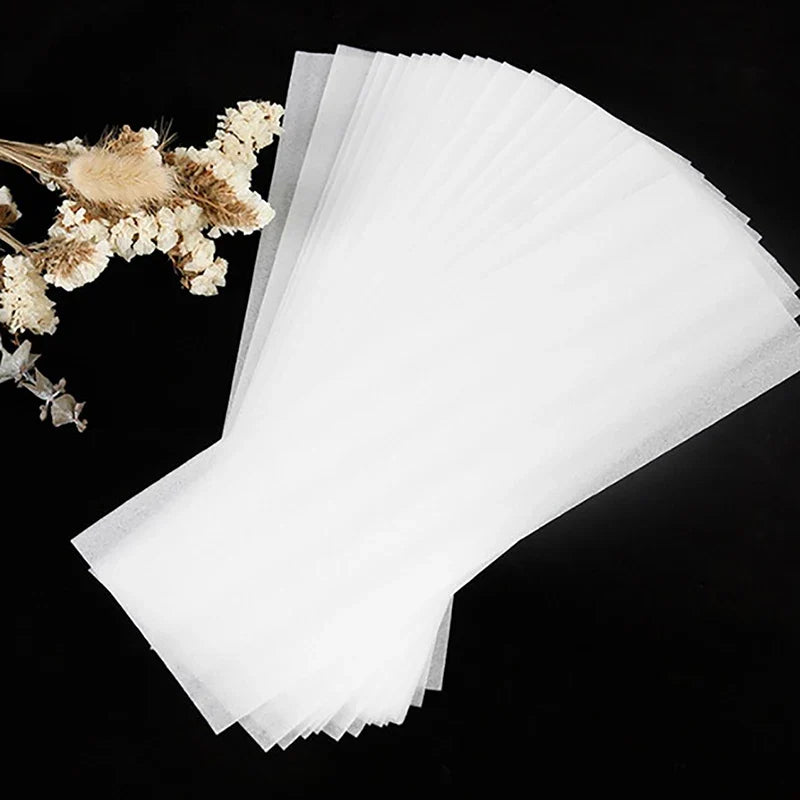 50-Pack Hair Dye Isolation Sheets | Salon Highlighting Paper Hair Coloring Accessory Qme