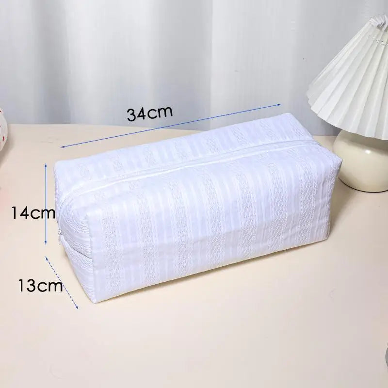 Padded Cosmetic Bag Large Capacity Hair Dryer Storage Pouch Cosmetic Storage Bag Qme