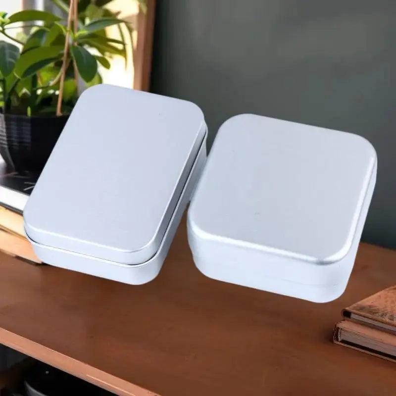 Square Aluminum Travel Soap Dish Box with Lid | Compact Travel Soap Dish Qme