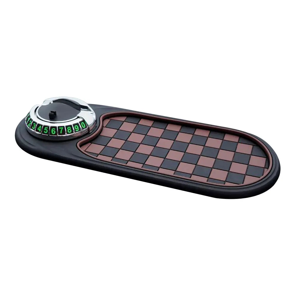 Silicone Dashboard Non-Slip Pad & Phone Holder Car Mat Dashboard Phone Holder Qme