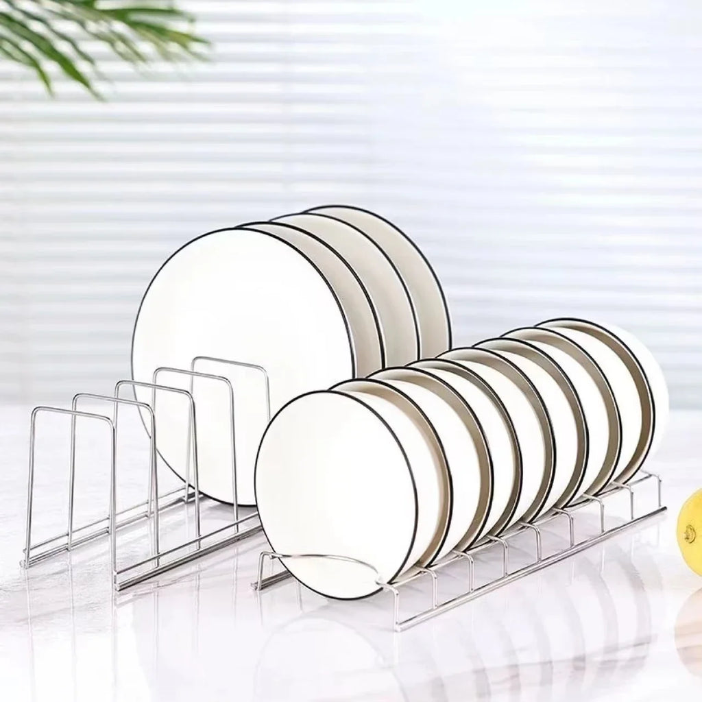 Stainless Steel Dish Drying Rack – Space-Saving Plate Drainer Dish Drying Rack Qme