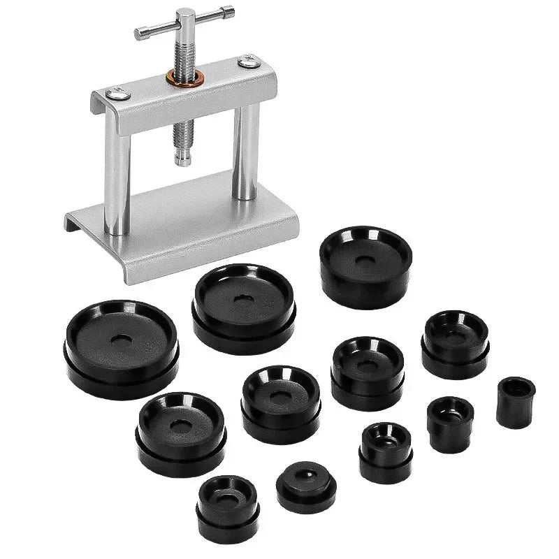 Watch Back Press Tool – 12-Piece Nylon Fitting Dies Case Closer Watch Repair Tool Qme 0119-13PACK