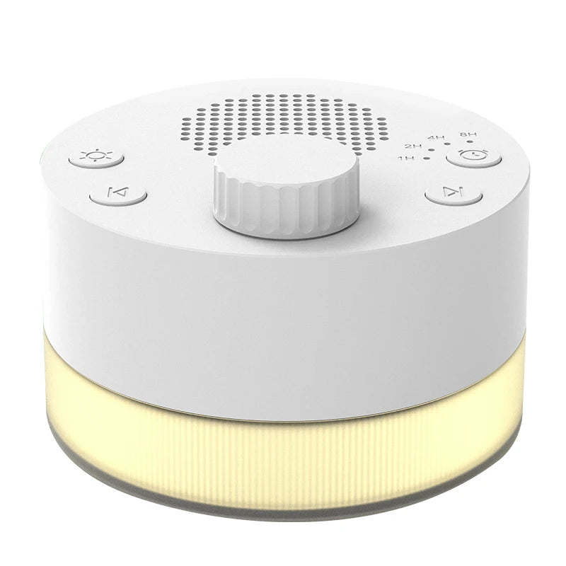 White Noise Machine 24 Sounds, Night Light & Timer – Baby Adults White Noise Machine Qst