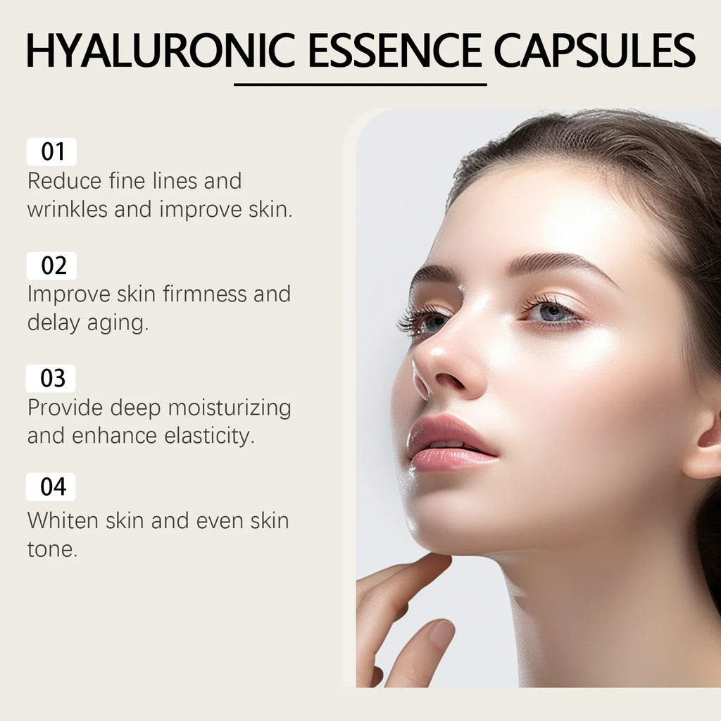 Collagen Face Serum Capsules – Firming, Brightening & Smoothing Face Serum Capsules Qme