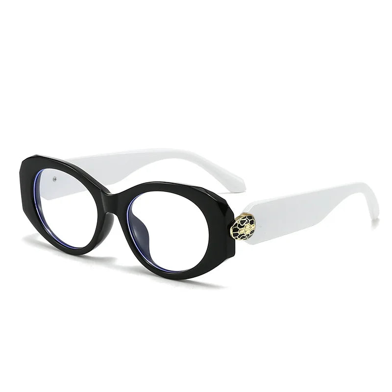 Y2K Cat Eye Sunglasses – Vintage Irregular Designer UV400 Cat Eye Sunglasses Qme 09
