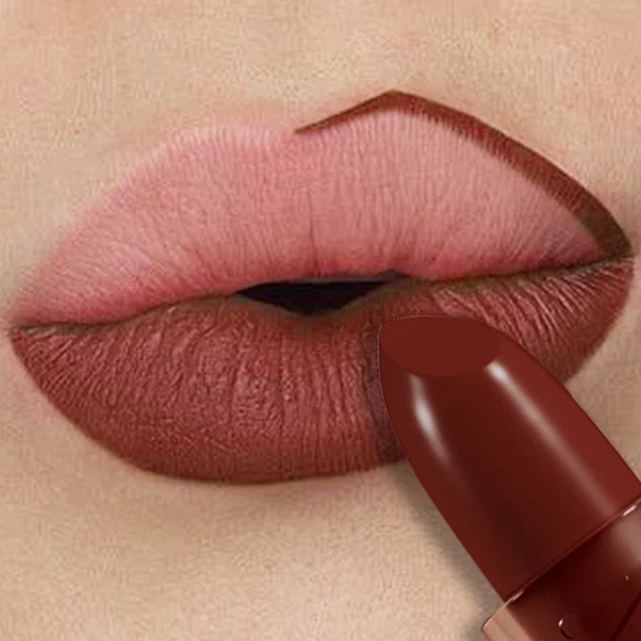 Waterproof Matte Lip Liner Pen – Nude, Brown & Red | Qme Lip Liner Pen Qme