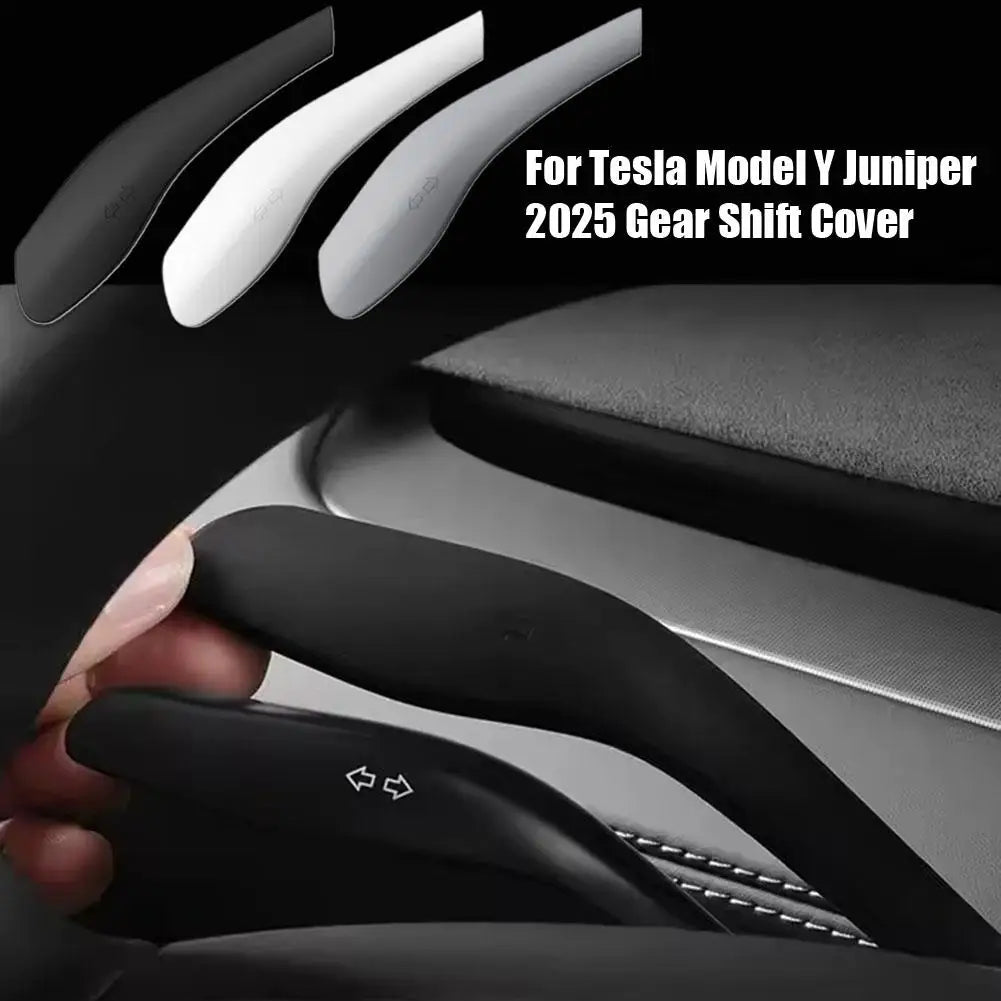Tesla Model Y 2025 Silicone Steering Wheel & Shifter Cover Steering Wheel Cover Qme