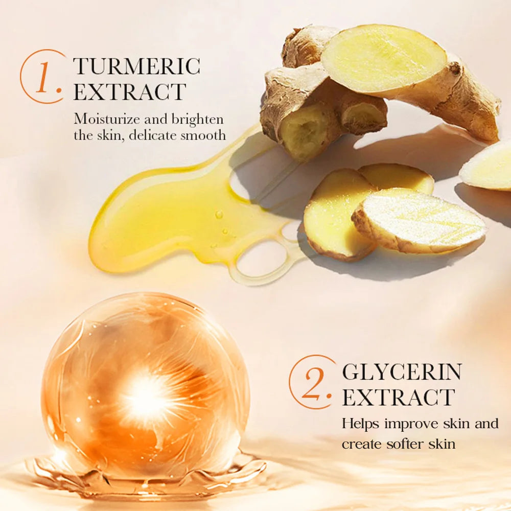Turmeric Face & Body Cream – Vitamin E, Hyaluronic Acid & Collagen Face & Body Cream Qst