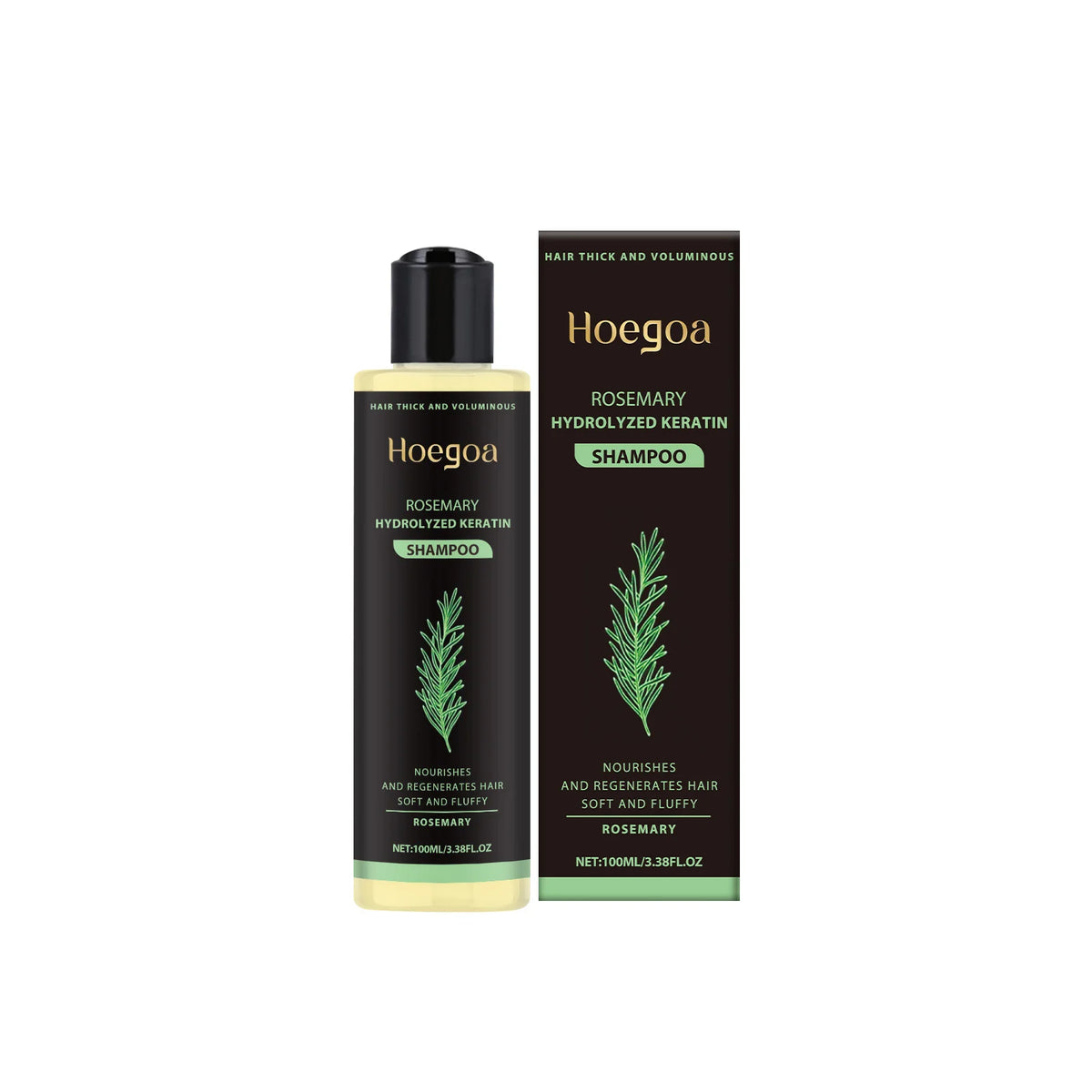 Rosemary Volumizing Thickening Shampoo – Scalp Care 100ml Volumizing Shampoo Qst 1PCS