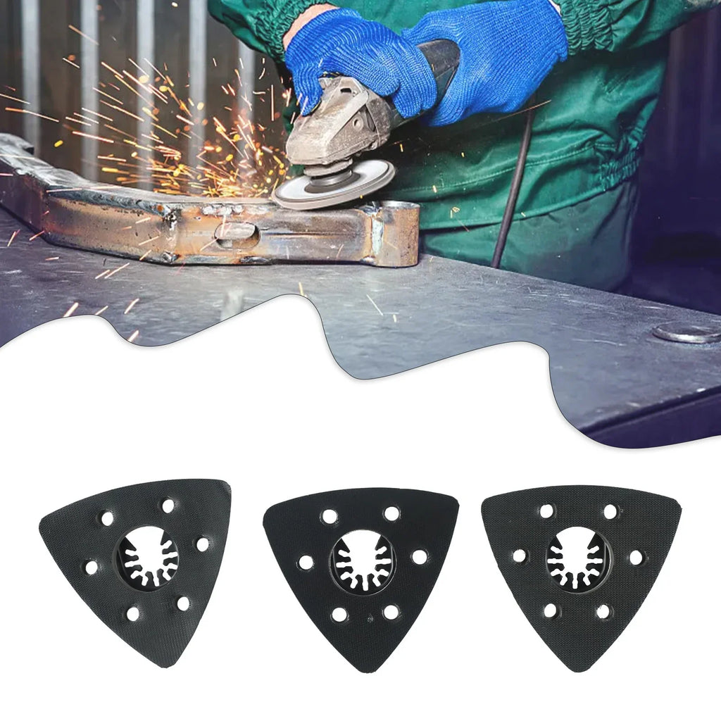 Triangular Sanding Pads 93mm Oscillating Multi-Tool – 3-Pack Oscillating Tool Pads Qme