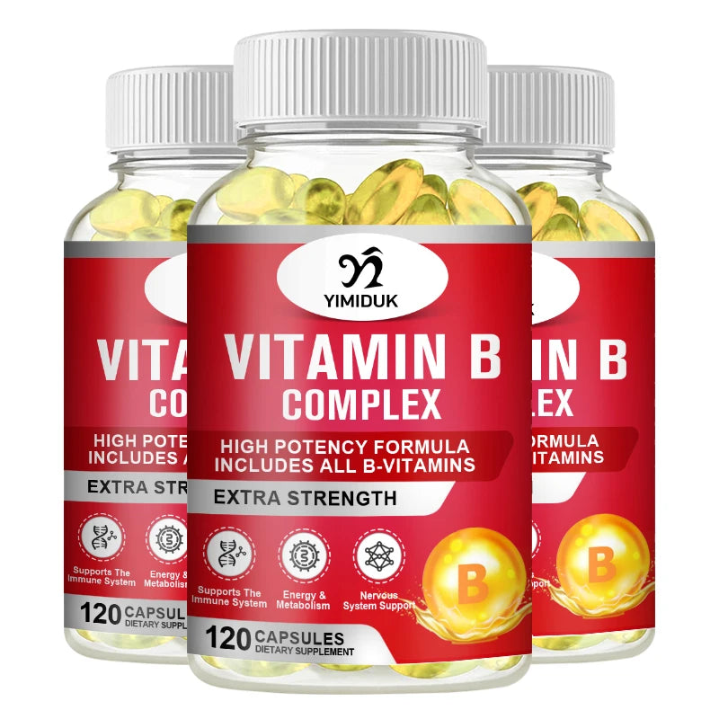 Vitamin B Complex – B12, Biotin, Folate & Niacin | Yimiduk Vitamin B Supplement Qst
