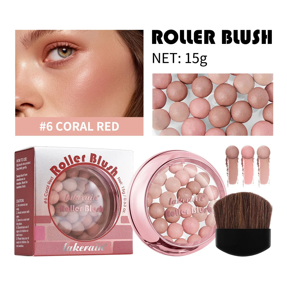 Lakerain Roller Ball Blush – Pearl Pink Brightening Blush Roller Ball Blush Qst 06