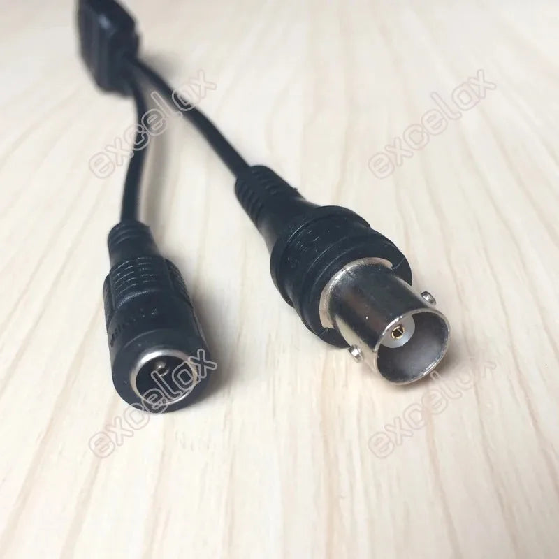OSD Menu Camera Cable 5-Way Switch BNC+DC Power Video Tail Camera Control Cable Qme