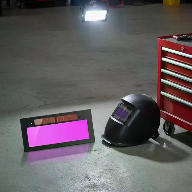 Solar Auto-Darkening Safety Glasses | Smart Chip Eye Shield Auto-Darkening Safety Glasses Qme