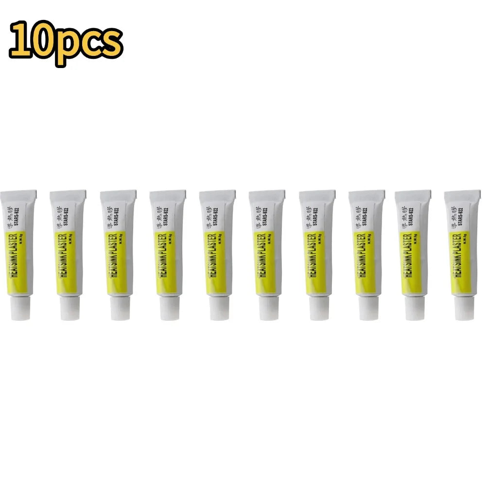 STARS-922 Thermal Silicone Heatsink Adhesive Cooling Paste Thermal Adhesive Paste Qme 10pcs