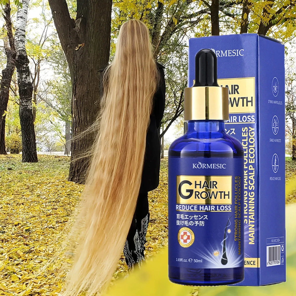 Hair Growth Serum & Regrowth Oil – Plant-Based Hair Care Hair Growth Serum Qme