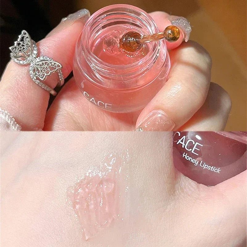 Natural Honey Cherry Blossom Lip Balm – Waterproof & Moisturizing Tinted Lip Balm Qme