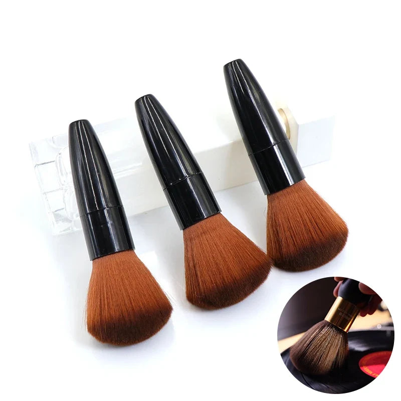 Anti-Static Vinyl Record Cleaning Brush for LP, CD & Albums Record Cleaning Brush Qme Default Title