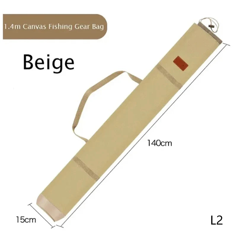 Portable Folding Fishing Rod & Umbrella Bag – Large Capacity Fishing Rod Bag Qme L2