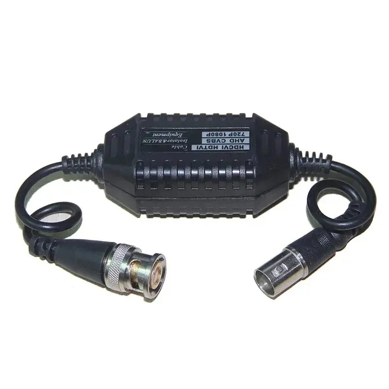 Passive Video Coaxial Ground Loop Isolator for CCTV Cameras Video Signal Isolator Qme