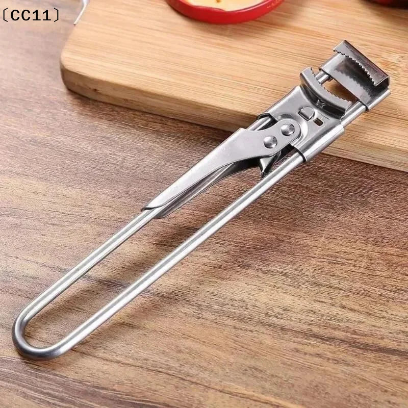 Stainless Steel Multi-Function Can & Bottle Opener – Easy Grip Can & Bottle Opener Qme