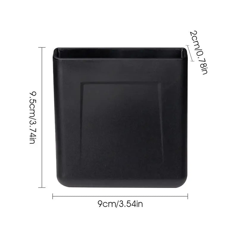 Adhesive Car Dash Organizer – ABS Storage Box for Keys & Phone Car Dash Organizer Qst