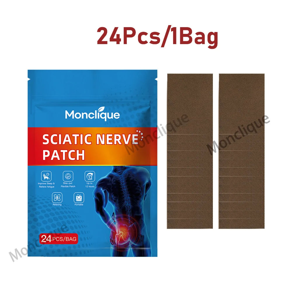 Moxibustion Hip & Back Acupuncture Patches 24/96 Pcs Wellness Body Patch Qst 24Pcs